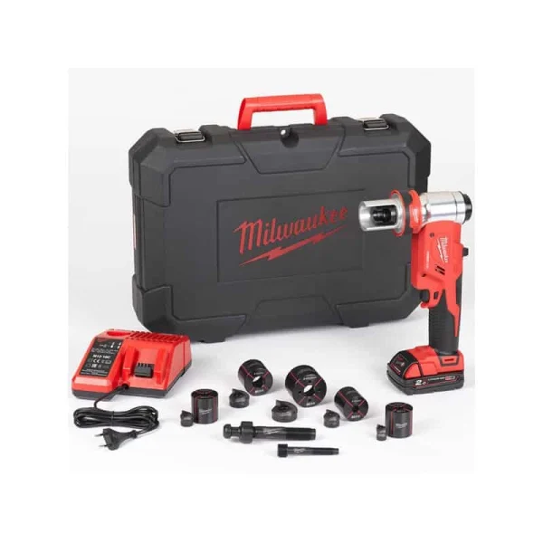 MILWAUKEE Emporte-pièce 18V 2Ah M18 HKP-201CA – 4933451204 shopping pas cher 3