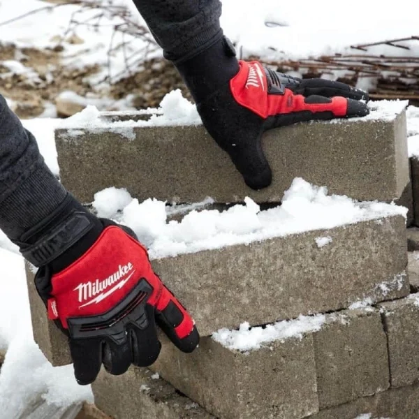 MILWAUKEE Gants De Travail Hiver Winter Demolition Gloves officiel 3