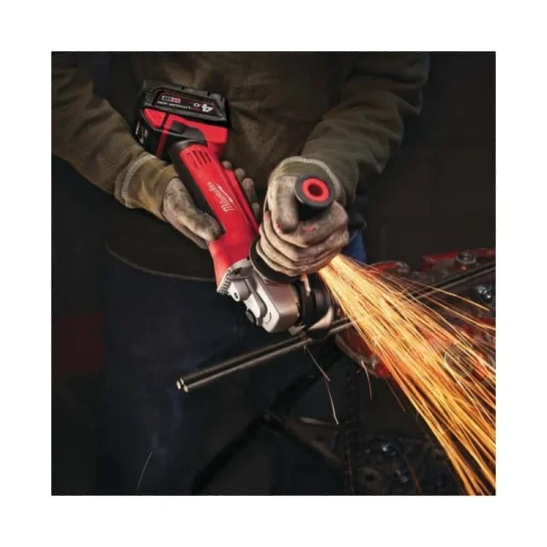 grossiste en ligne MILWAUKEE Meuleuse 125mm 18V 4Ah – HD18 AG125-402C – 4933441507 5