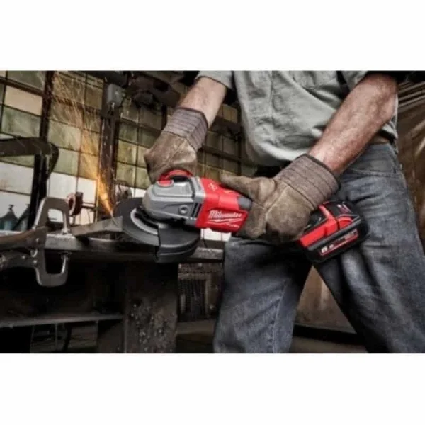 fashion pas cher MILWAUKEE Meuleuse 125mm 18V Solo – M18 FHSAG125XB-0X – 4933471077 3