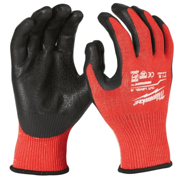 REMISE allant jusqu. MILWAUKEE Paire De Gants Anti-coupure Niveau 3/C – 493247142 1