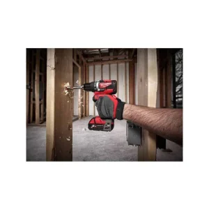 marques pas cher MILWAUKEE Perceuse Percu 18V 4Ah M18 CBLPD-402C – 4933464537 6