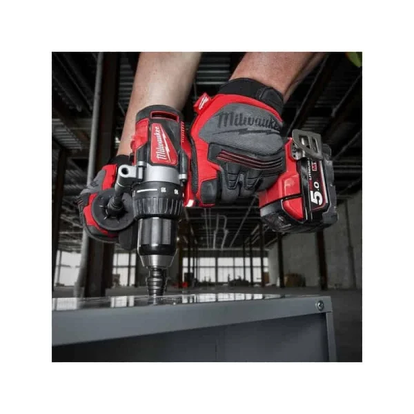 Pas Cher soldes France MILWAUKEE Perceuse Visseuse 18V 5Ah M18 BLDD2-502X – 4933464515 5