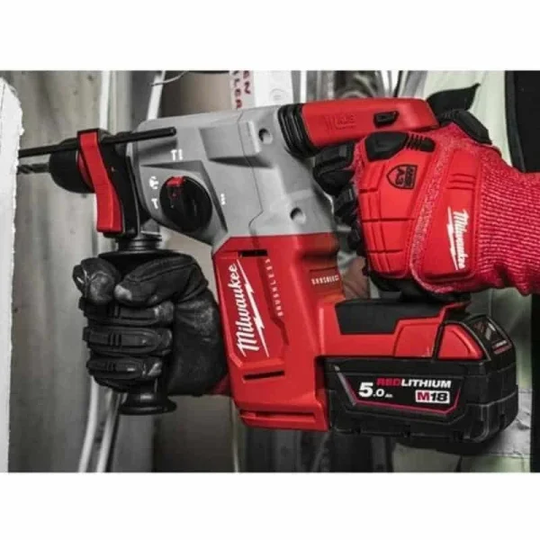 jusqu'à MILWAUKEE Perforateur Burineur SDS-plus – M18 BLHX-502X – 4933478892 5