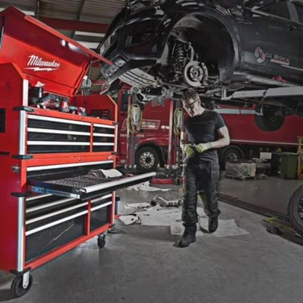 MILWAUKEE Servante Haute Capacité 117CM 10 Tiroirs – 4932478852 soldes en ligne 4