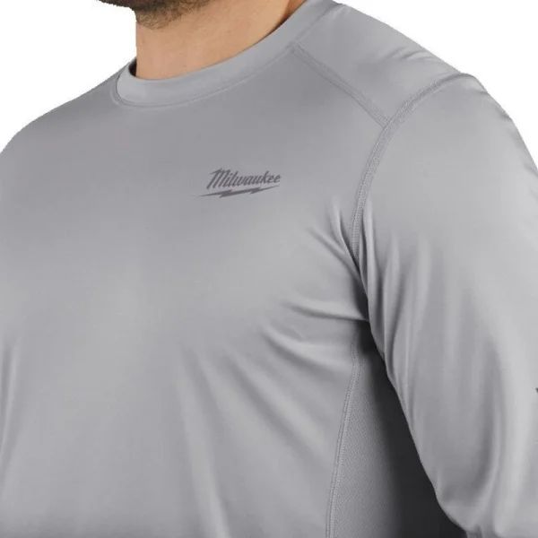 magasins pas chers MILWAUKEE T-shirt Respirant Manche Longue Workskin Homme – WWLSG 5