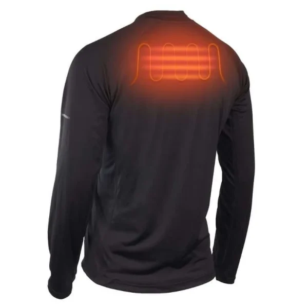 vente chaude MILWAUKEE Tee-shirt Chauffant Workskin Homme Avec Batterie – L4 HBLB-301 4