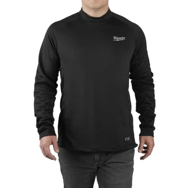 vente chaude MILWAUKEE Tee-shirt Chauffant Workskin Homme Avec Batterie – L4 HBLB-301 1