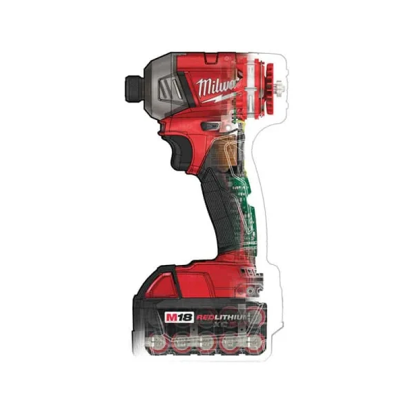 magasin en ligne france MILWAUKEE Visseuse à Chocs 1/4″ 18V Solo – M18 FQID-0X – 4933459187 3