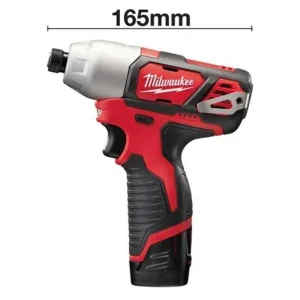 styles dernier cri MILWAUKEE Visseuse à Chocs 12V 2Ah – M12 BID-202C – 4933441960 10
