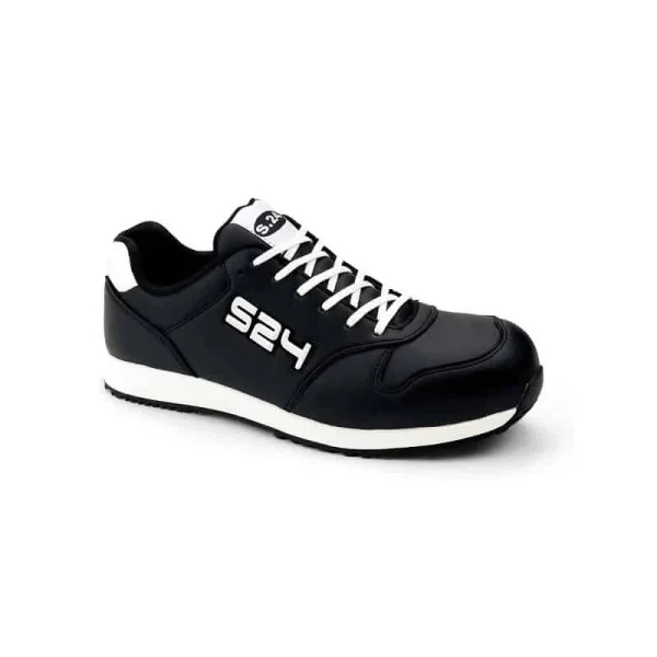 boutique paris S.24 S24 Baskets De Sécurité Unisexes ALL BLACK S3 – 5492 1