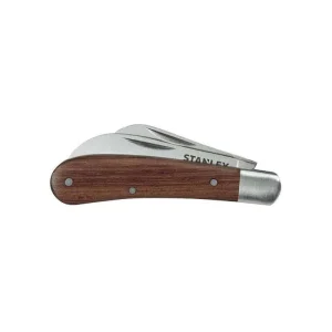 Large choix en ligne STANLEY Couteau D’électricien à 2 Lames Manche Bois – STHT0-62687 10