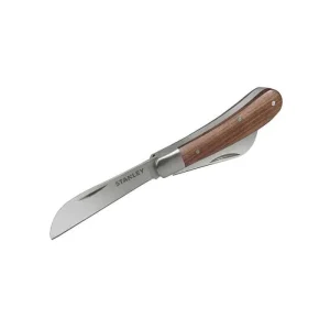 Large choix en ligne STANLEY Couteau D’électricien à 2 Lames Manche Bois – STHT0-62687 16