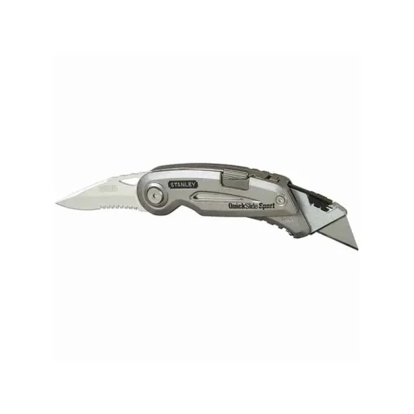 STANLEY Couteau De Poche Multi-lames Sport Quickslide – 0-10-813 prix abordable 1