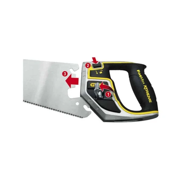 STANLEY Scie égoïne InstantChange FatMax Pro Coupe Fine/débit – 0-20-236 prix de gros 4