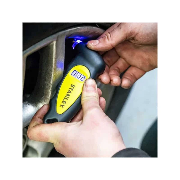 Livraison gratuite STANLEY Testeur De Pression De Pneus Digital – STHT80874-0 3