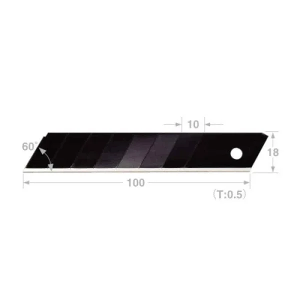 TAJIMA Distributeur 10 Lames 18mm Razar Black – LCB50RBC Livraison gratuite 3